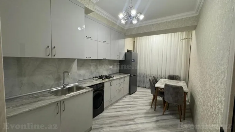 Kirayə verilir 2 otaqlı Mənzil Yeni tikili 100 m² Nizami r. - şəkil 9