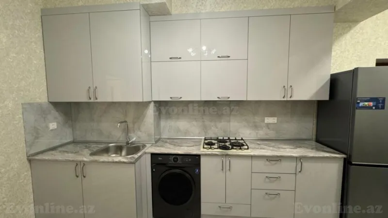 Kirayə verilir 2 otaqlı Mənzil Yeni tikili 100 m² Nizami r. - şəkil 12