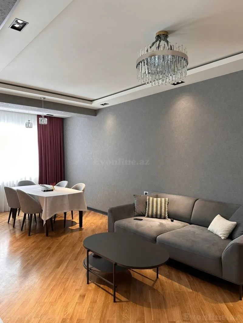 Satılır 2 otaqlı Mənzil Yeni tikili 90 m² Qara Qarayev m. - şəkil 4