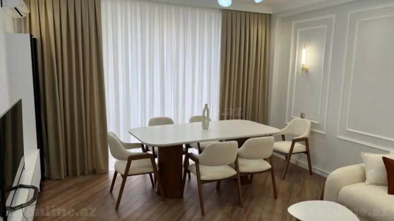 Kirayə verilir 2 otaqlı Mənzil Yeni tikili 70 m² Nərimanov r. - şəkil 2
