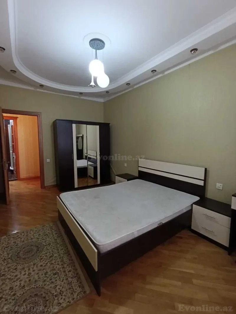 Kirayə verilir 3 otaqlı Mənzil Yeni tikili 100 m² Nəsimi r. - şəkil 2