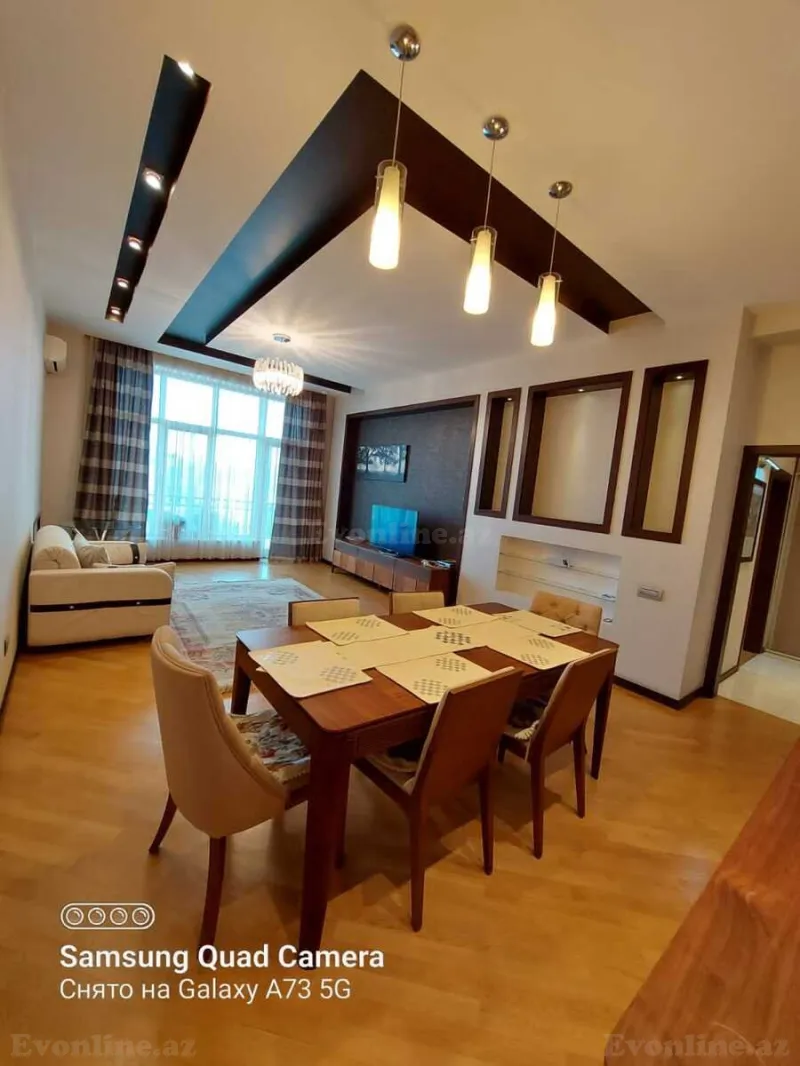 Kirayə verilir 3 otaqlı Mənzil Yeni tikili 120 m² İçərişəhər m. - şəkil 2