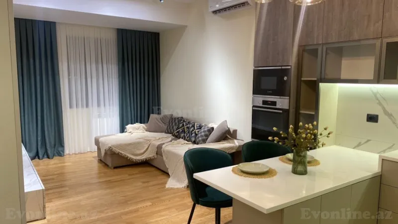 Kirayə verilir 2 otaqlı Mənzil Yeni tikili 70 m² Xətai m. - şəkil 2