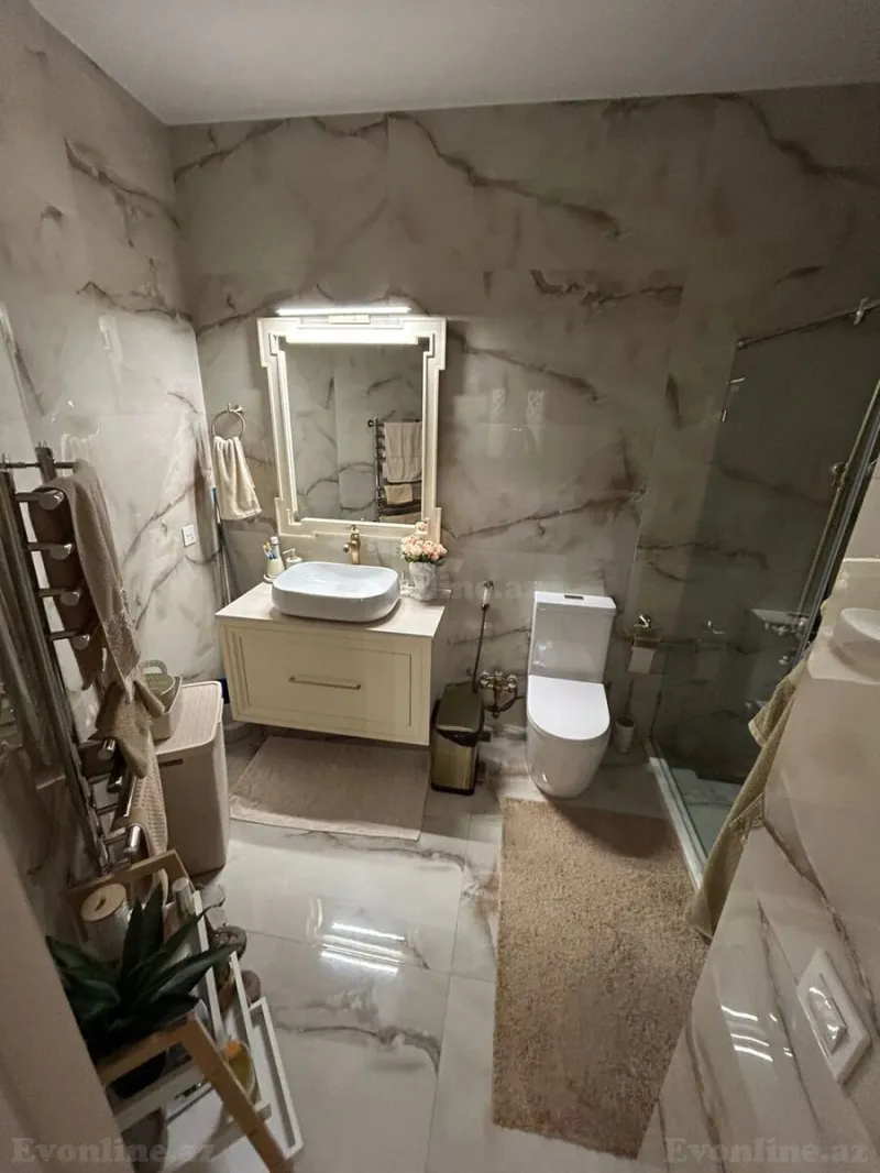 Satılır 4 otaqlı Mənzil Yeni tikili 105 m² İnşaatçılar m. - şəkil 12