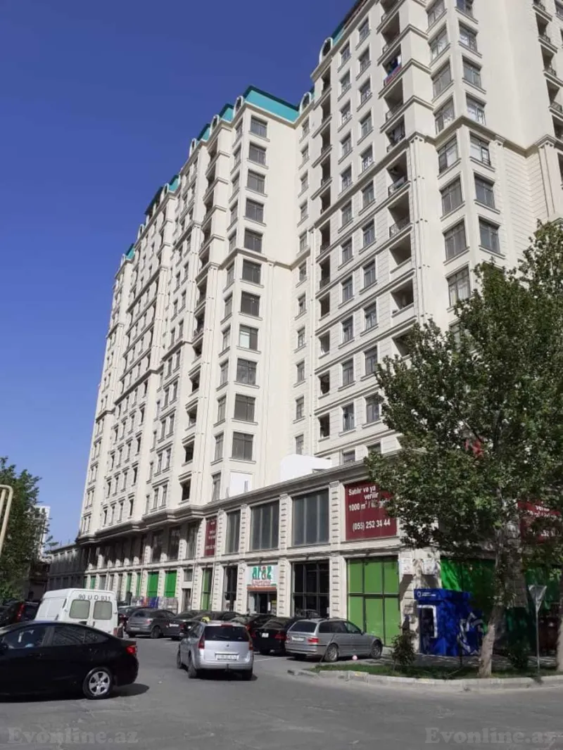 4 otaqlı Mənzil 174 m² Nərimanov r. Satılır