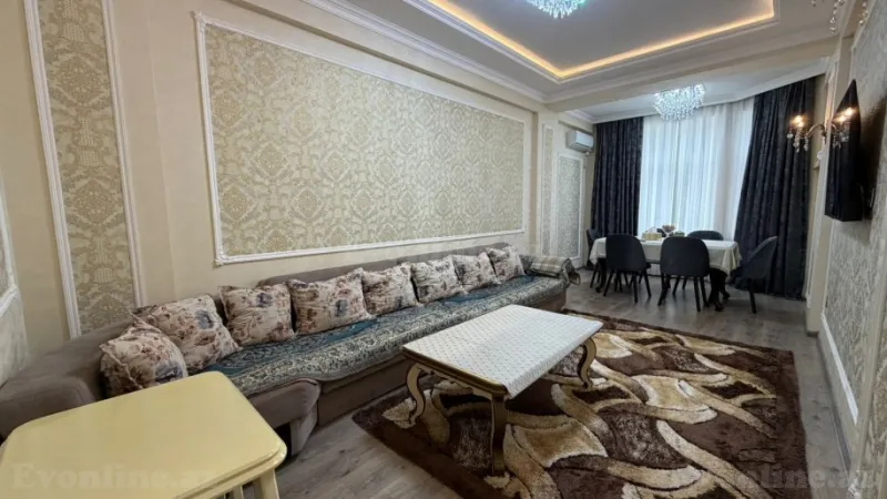 Satılır 3 otaqlı Mənzil Yeni tikili 95 m² Həzi Aslanov m. - şəkil 3