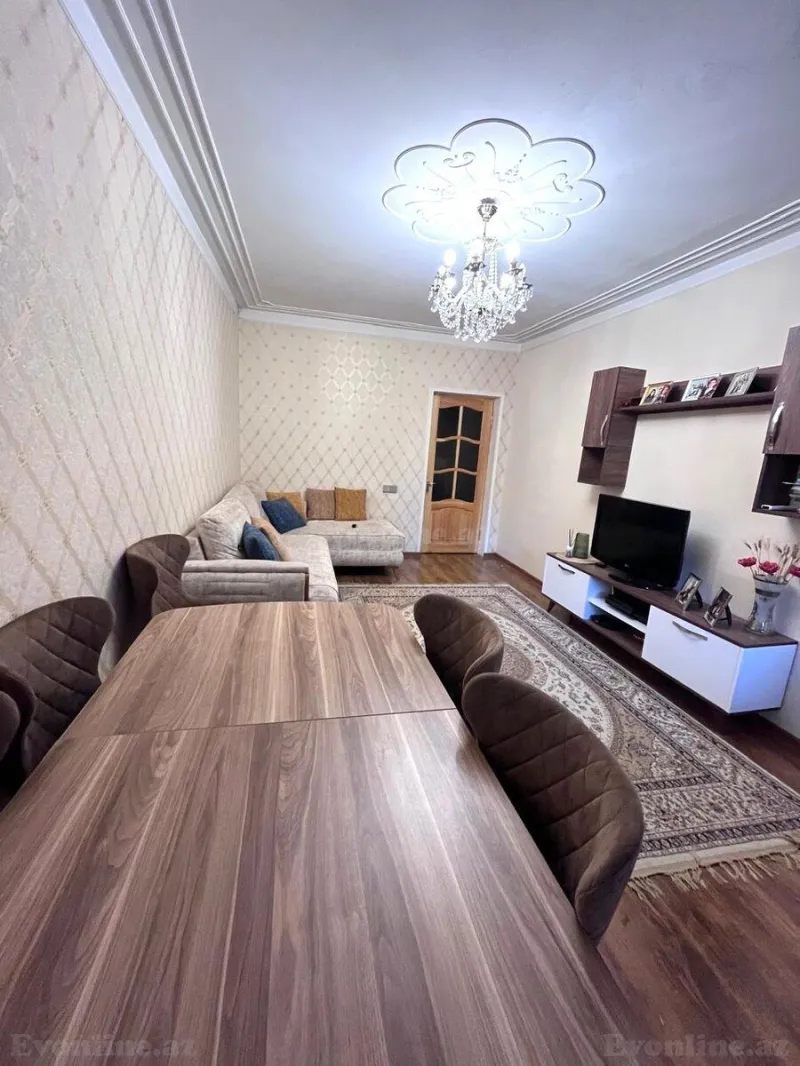 Satılır 3 otaqlı Mənzil Köhnə tikili 90 m² Nəriman Nərimanov m. - şəkil 2
