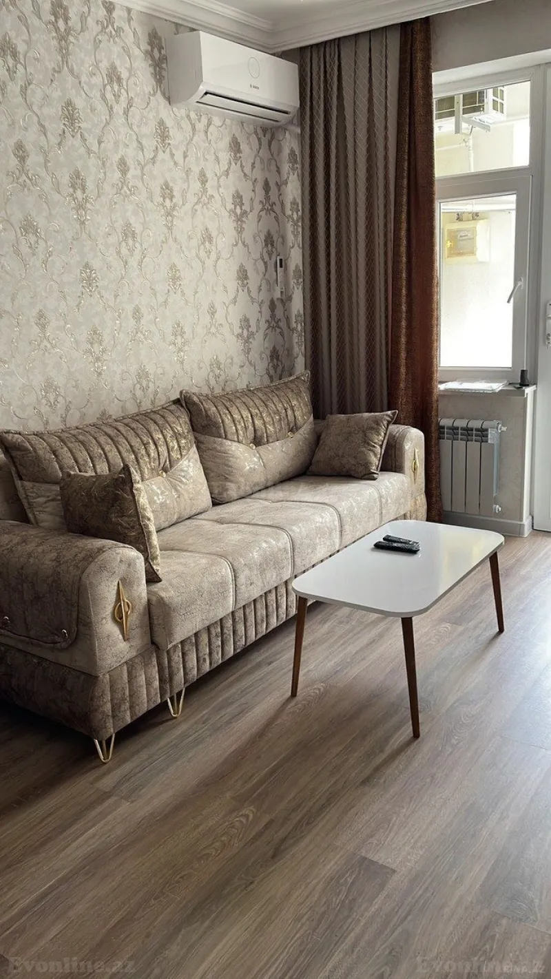 Kirayə verilir 2 otaqlı Mənzil Yeni tikili 55 m² Həzi Aslanov m. - şəkil 2
