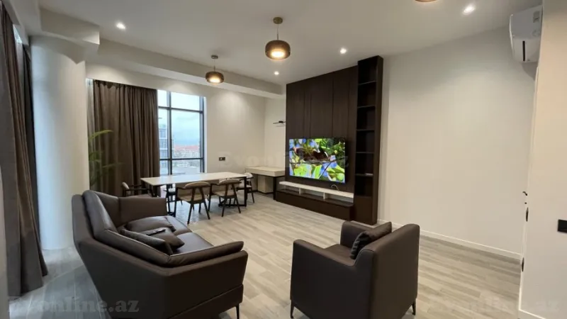 Kirayə verilir 3 otaqlı Mənzil Yeni tikili 140 m² Sabunçu r. - şəkil 6