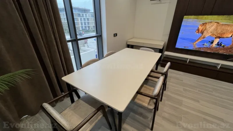 Kirayə verilir 3 otaqlı Mənzil Yeni tikili 140 m² Sabunçu r. - şəkil 9