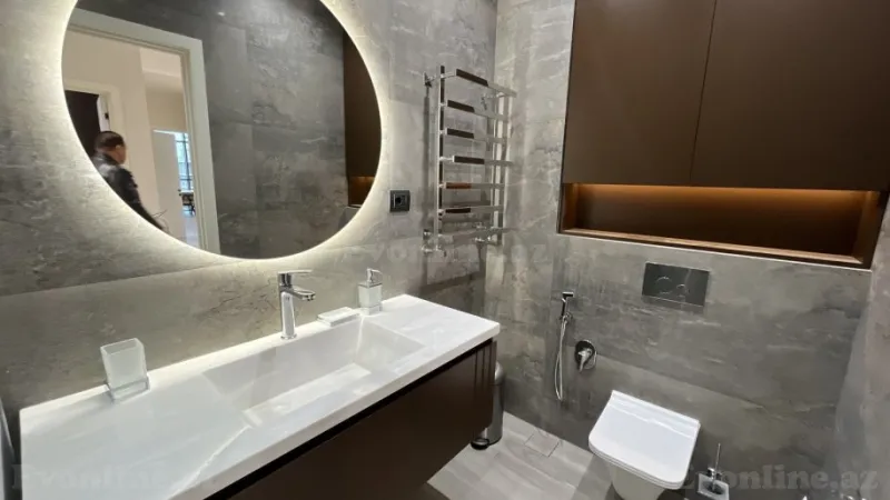 Kirayə verilir 3 otaqlı Mənzil Yeni tikili 140 m² Sabunçu r. - şəkil 23