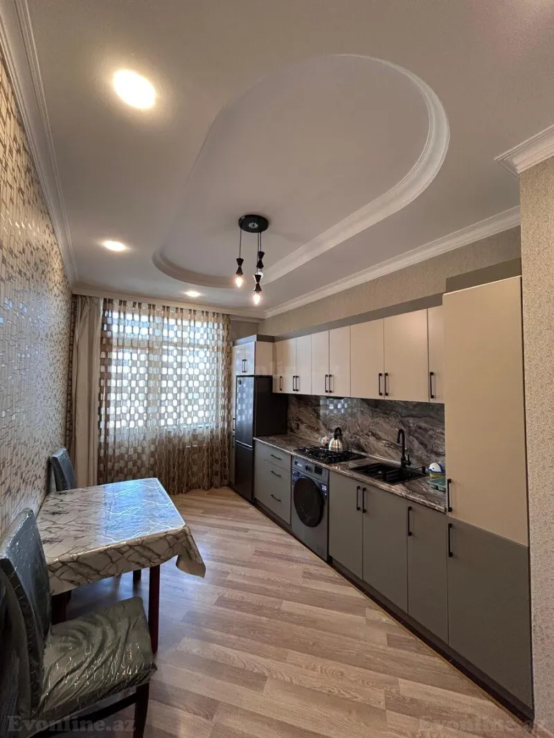 Kirayə verilir 2 otaqlı Mənzil Yeni tikili 105 m² Nizami m. - şəkil 3