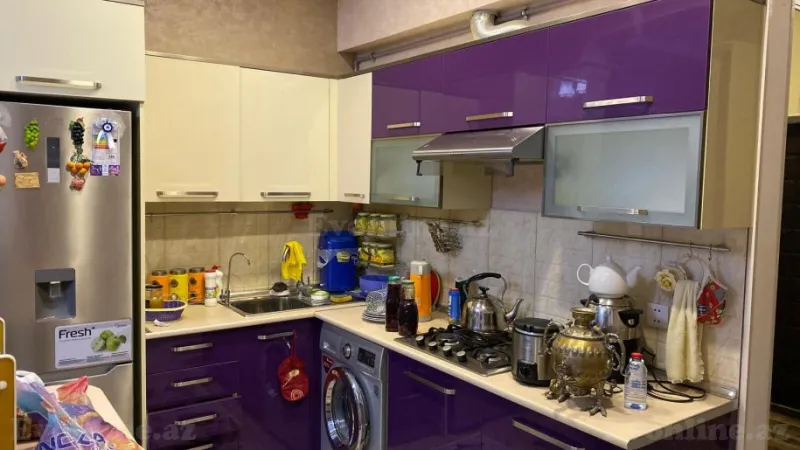 Kirayə verilir 3 otaqlı Mənzil Yeni tikili 120 m² Nərimanov r. - şəkil 3