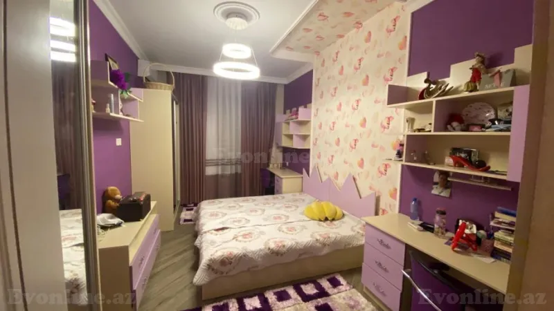 Kirayə verilir 3 otaqlı Mənzil Yeni tikili 120 m² Nərimanov r. - şəkil 14