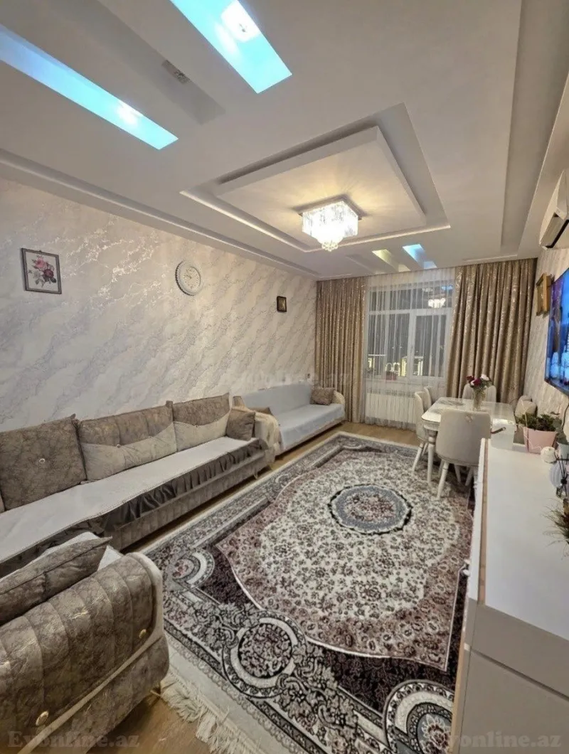 2 otaqlı Mənzil 62 m² Əhmədli Satılır