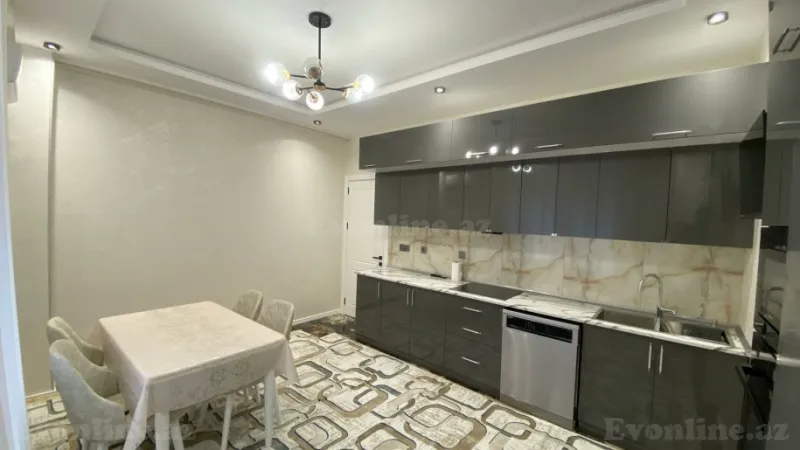 Kirayə verilir 3 otaqlı Mənzil Yeni tikili 140 m² Nəsimi r. - şəkil 12