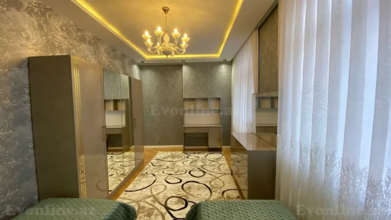 Kirayə verilir 3 otaqlı Mənzil Yeni tikili 140 m² Nəsimi r. - şəkil 16