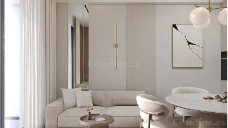Satılır 2 otaqlı Mənzil Yeni tikili 51 m² Dərnəgül m. - şəkil 3