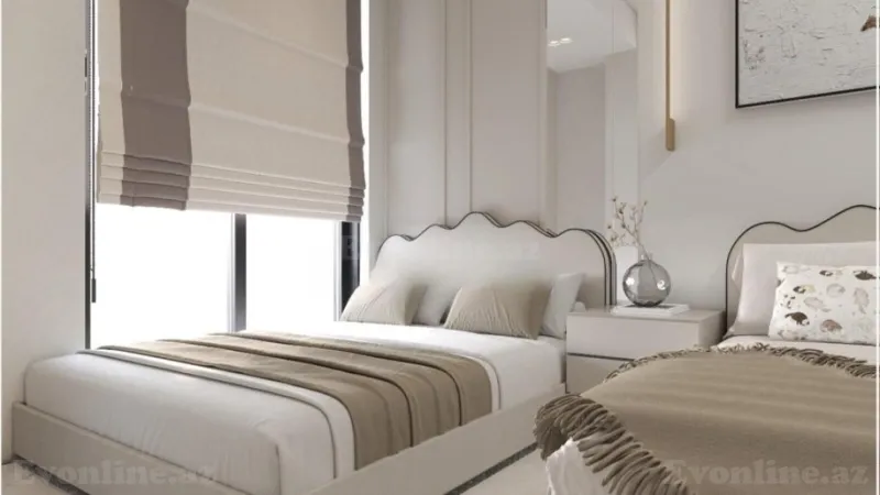 Satılır 2 otaqlı Mənzil Yeni tikili 51 m² Dərnəgül m. - şəkil 8