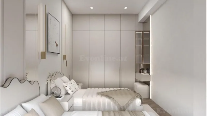 Satılır 2 otaqlı Mənzil Yeni tikili 51 m² Dərnəgül m. - şəkil 9