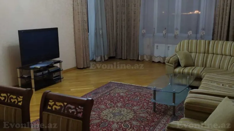 Kirayə verilir 3 otaqlı Mənzil Yeni tikili 130 m² Elmlər Akademiyası m. - şəkil 3
