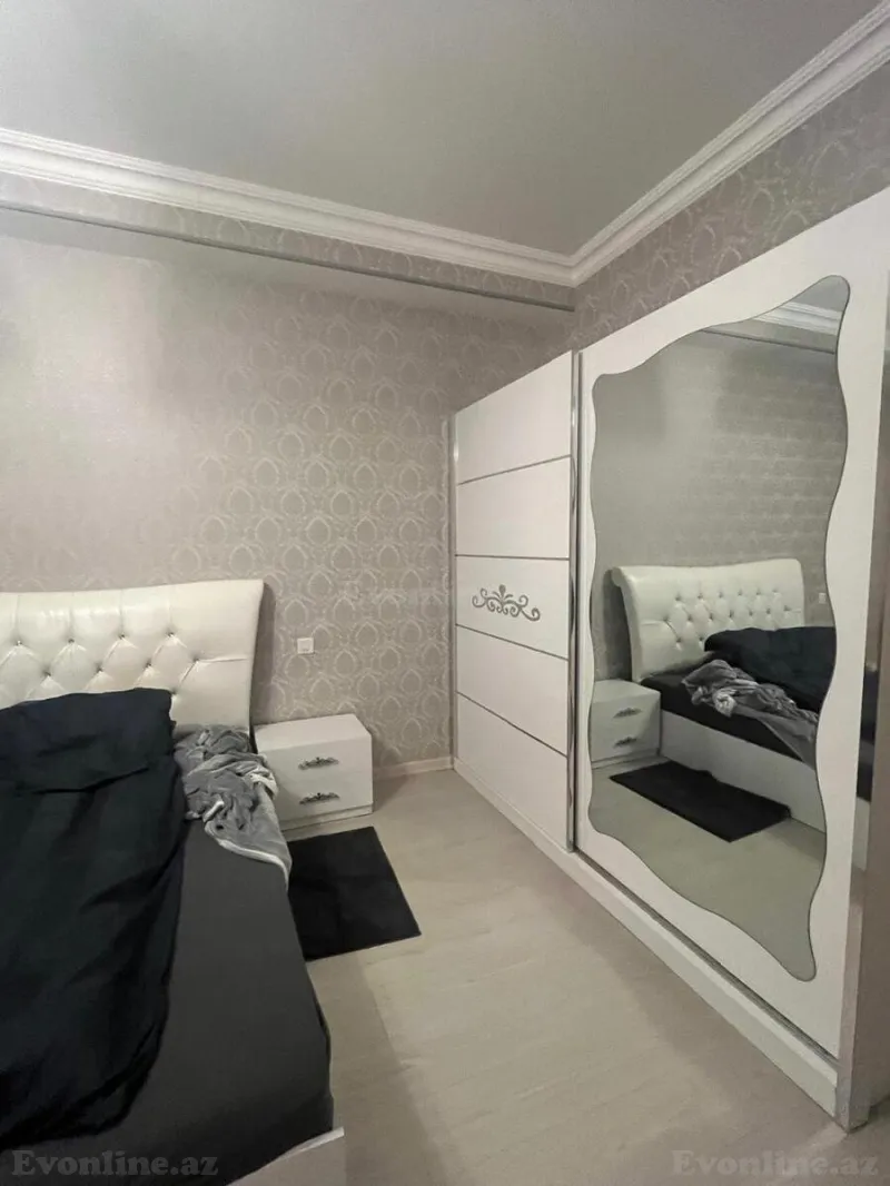 Satılır 2 otaqlı Mənzil Yeni tikili 87 m² İnşaatçılar m. - şəkil 2