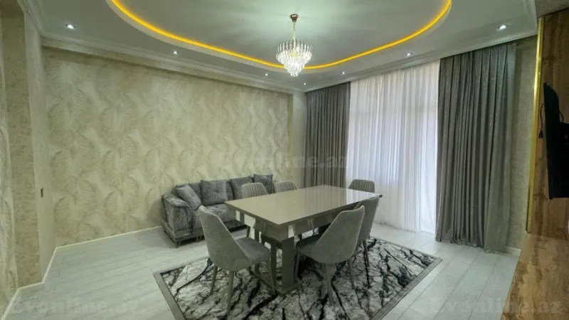 Kirayə verilir 2 otaqlı Mənzil Yeni tikili 73 m² Nəsimi r. - şəkil 2