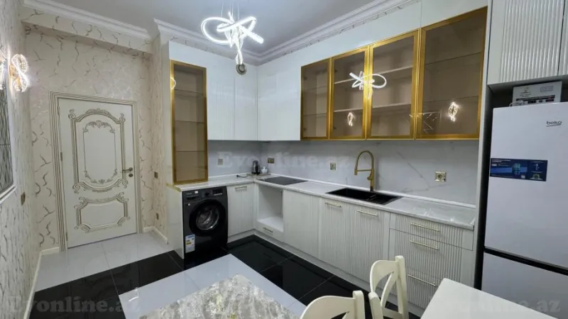Kirayə verilir 2 otaqlı Mənzil Yeni tikili 73 m² Nəsimi r. - şəkil 5