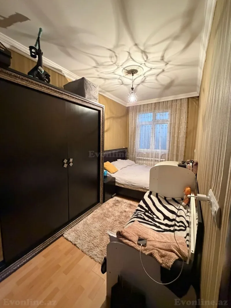 Satılır 2 otaqlı Mənzil Köhnə tikili 60 m² Memar Əcəmi m. - şəkil 3