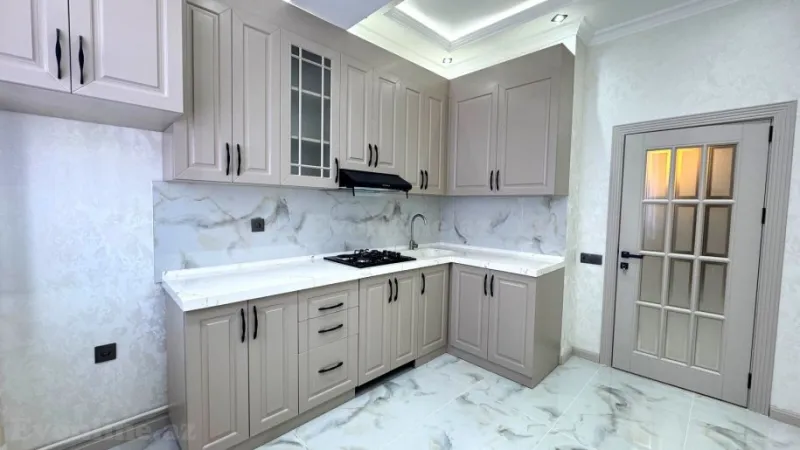 Satılır 3 otaqlı Mənzil Yeni tikili 92 m² Qara Qarayev m. - şəkil 8