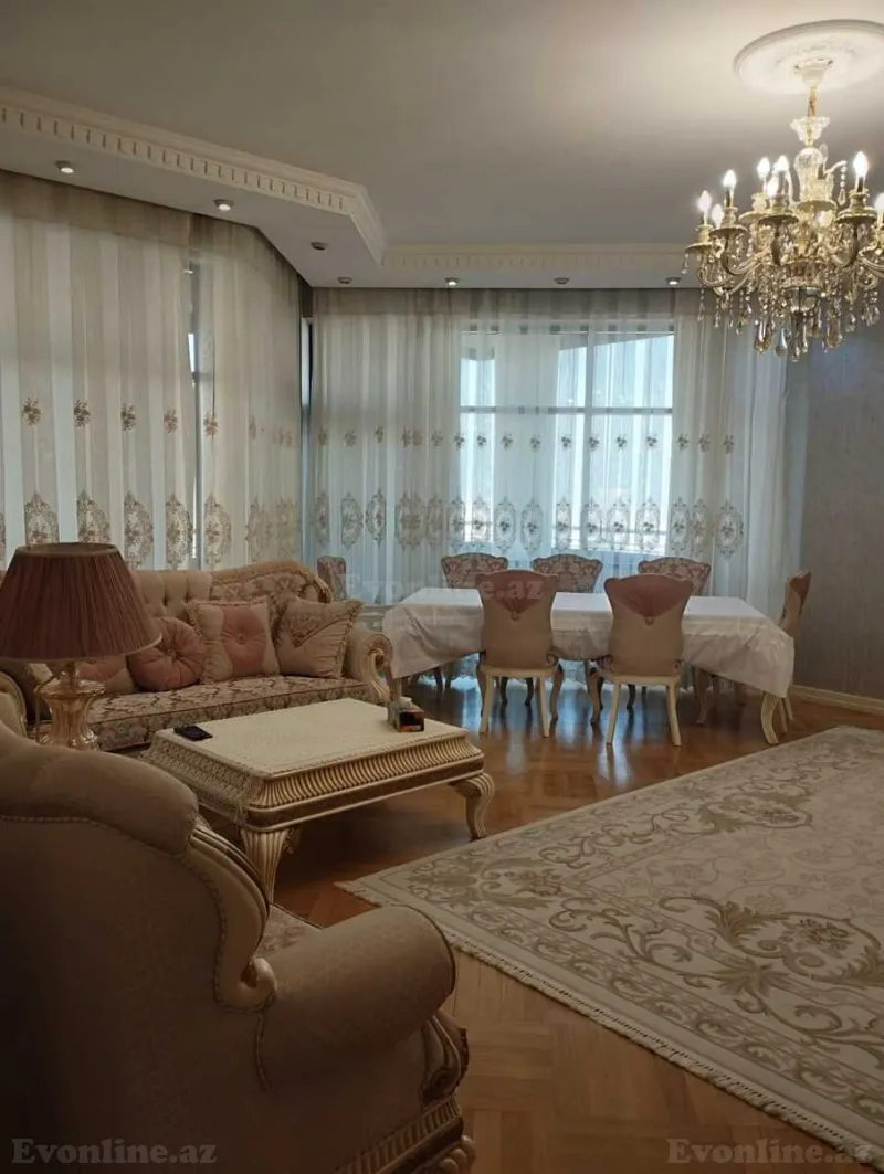 Kirayə verilir 5 otaqlı Mənzil Yeni tikili 230 m² Elmlər Akademiyası m. - şəkil 2