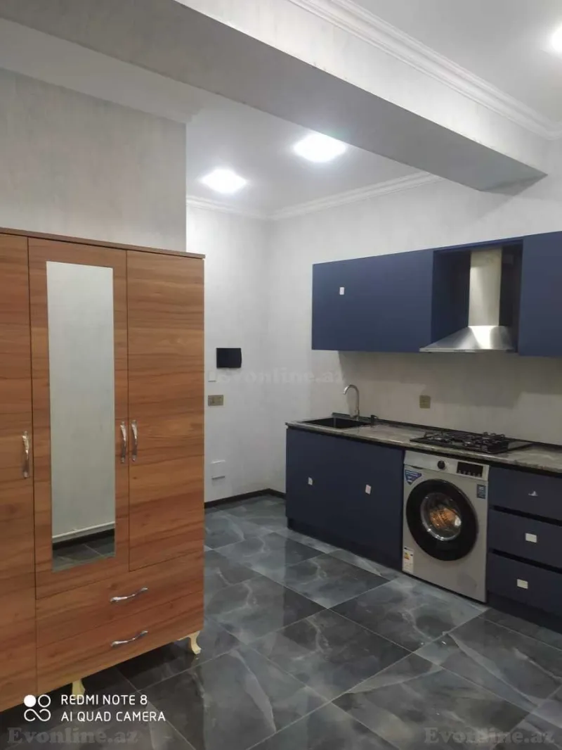 Kirayə verilir 1 otaqlı Mənzil Yeni tikili 45 m² Neftçilər m. - şəkil 5