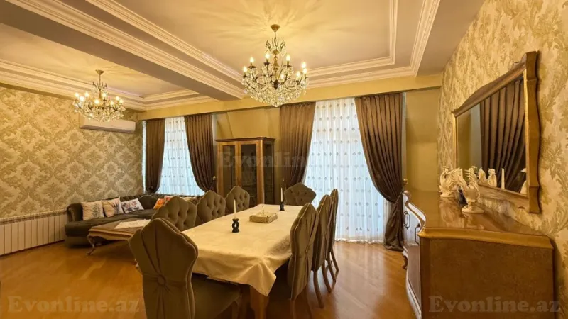Kirayə verilir 5 otaqlı Mənzil Yeni tikili 210 m² Xətai r. - şəkil 2