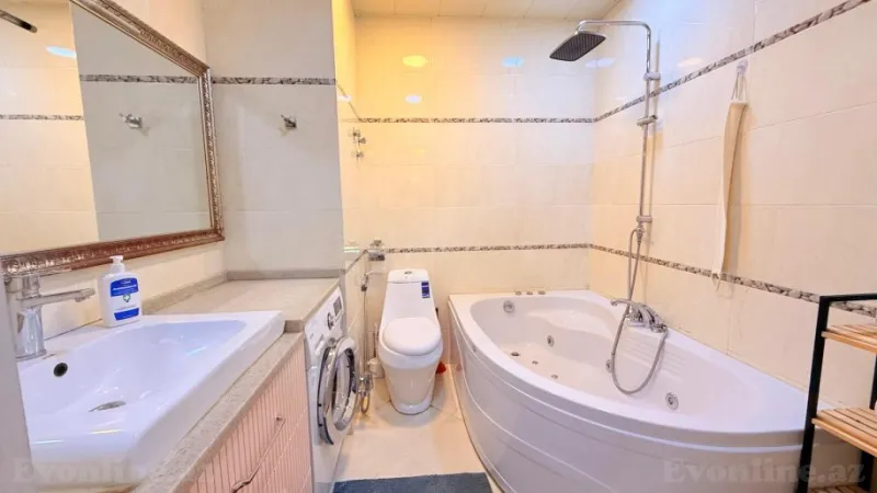 Kirayə verilir 5 otaqlı Mənzil Yeni tikili 210 m² Xətai r. - şəkil 27