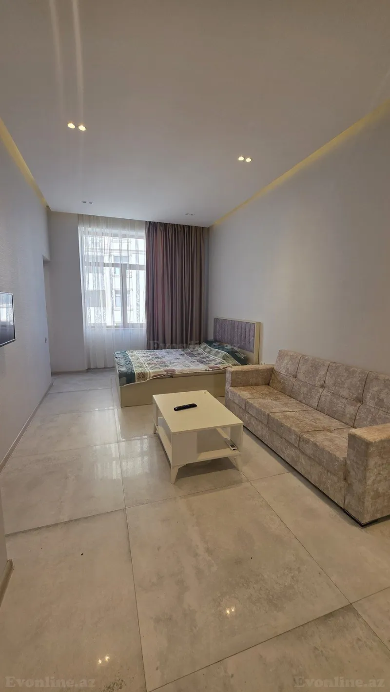 Kirayə verilir 1 otaqlı Mənzil Yeni tikili 55 m² Yasamal - şəkil 2