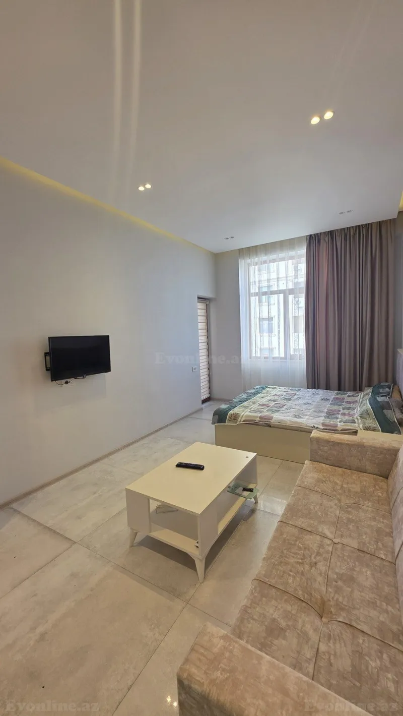 Kirayə verilir 1 otaqlı Mənzil Yeni tikili 55 m² Yasamal - şəkil 3