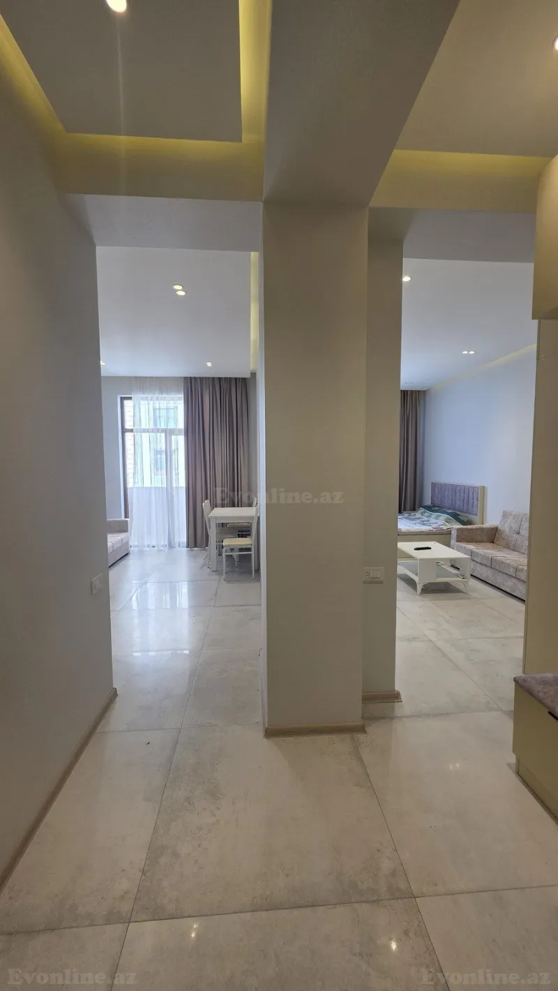 Kirayə verilir 1 otaqlı Mənzil Yeni tikili 55 m² Yasamal - şəkil 5