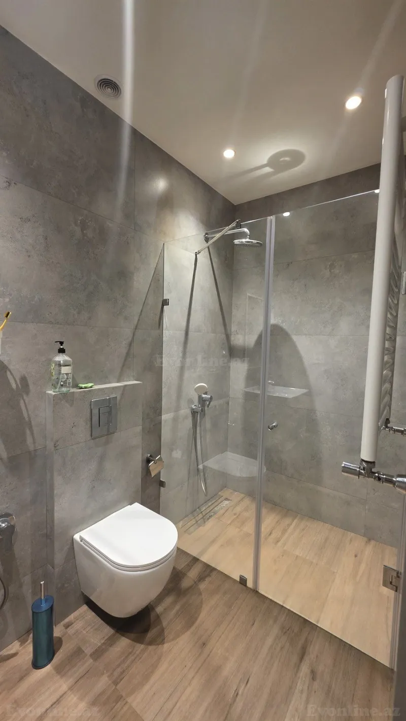Kirayə verilir 1 otaqlı Mənzil Yeni tikili 55 m² Yasamal - şəkil 9