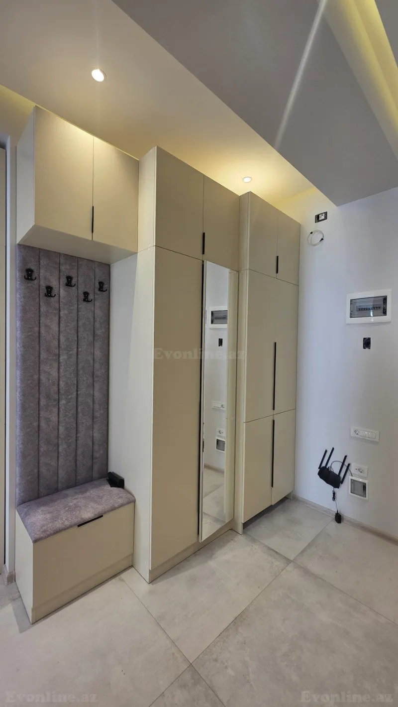 Kirayə verilir 1 otaqlı Mənzil Yeni tikili 55 m² Yasamal - şəkil 11