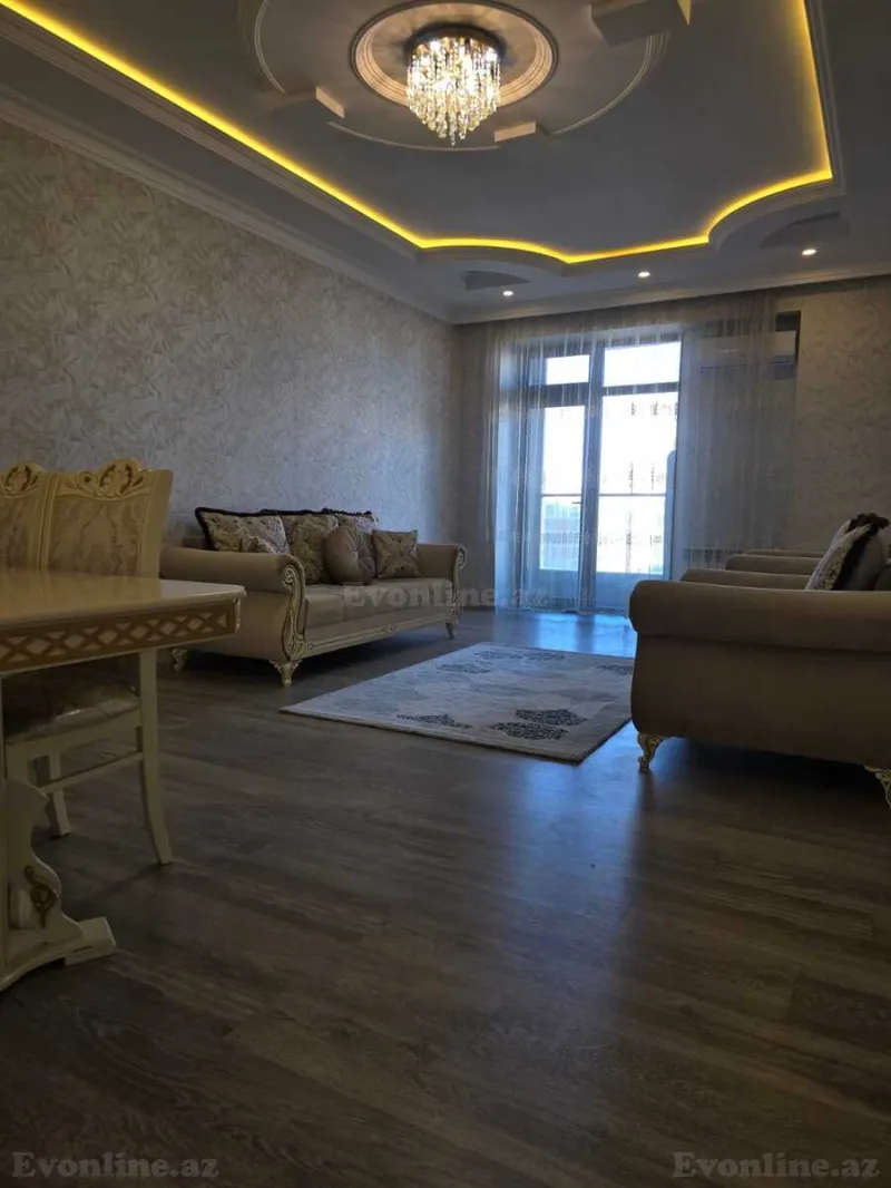 Kirayə verilir 2 otaqlı Mənzil Yeni tikili 100 m² 8 Noyabr m. - şəkil 2