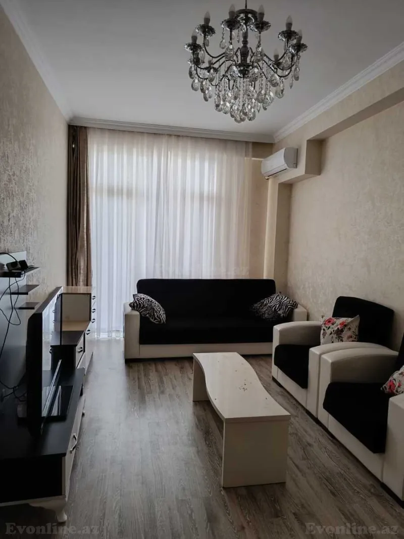 Kirayə verilir 2 otaqlı Mənzil Yeni tikili 81 m² Nəsimi r. - şəkil 2