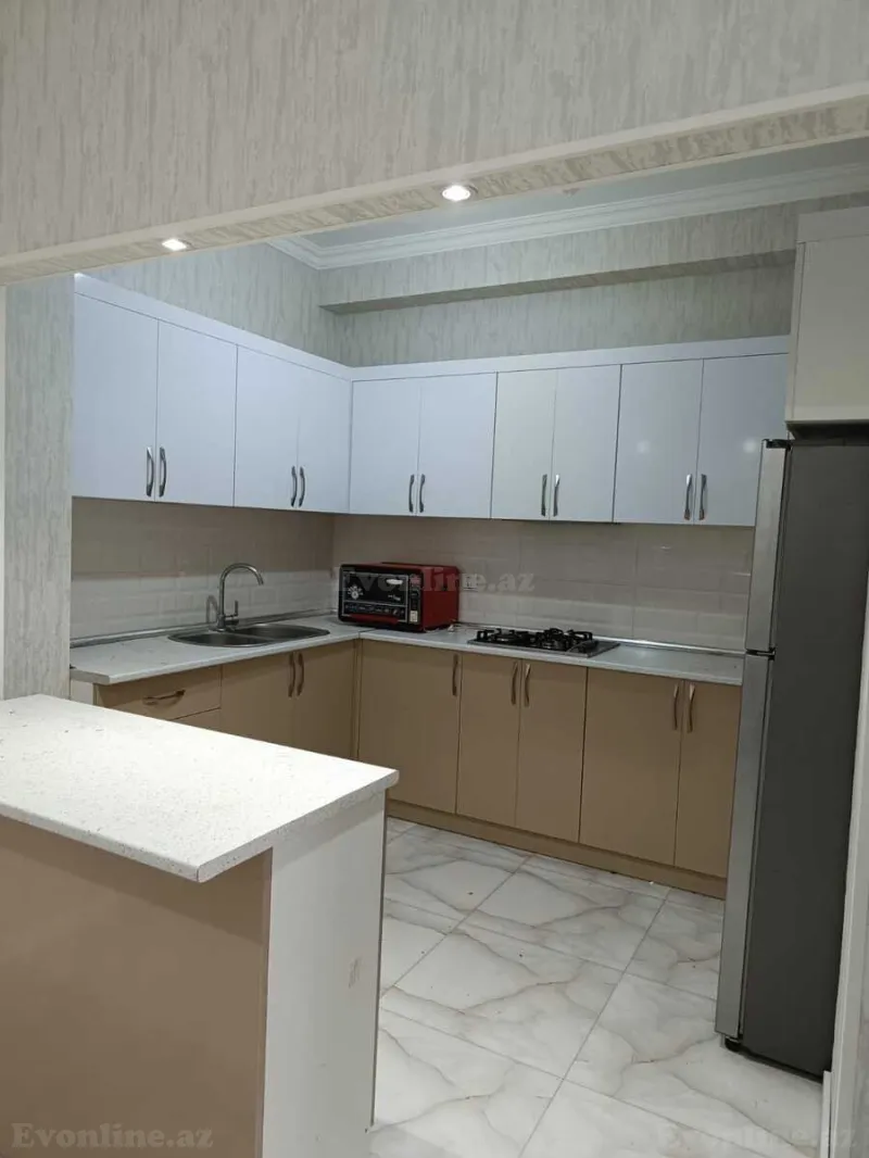 Kirayə verilir 2 otaqlı Mənzil Yeni tikili 81 m² Nəsimi r. - şəkil 5
