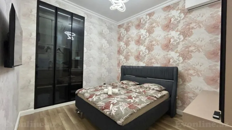 Kirayə verilir 2 otaqlı Mənzil Yeni tikili 90 m² Sahil m. - şəkil 2