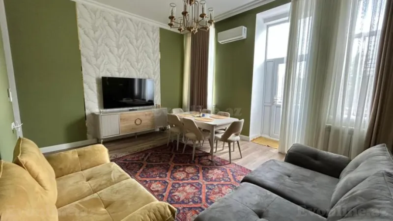 Kirayə verilir 2 otaqlı Mənzil Yeni tikili 90 m² Sahil m. - şəkil 6