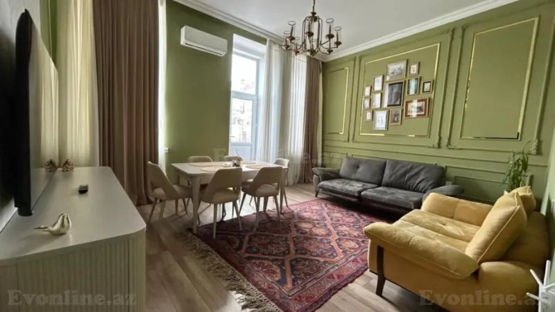 Kirayə verilir 2 otaqlı Mənzil Yeni tikili 90 m² Sahil m. - şəkil 8