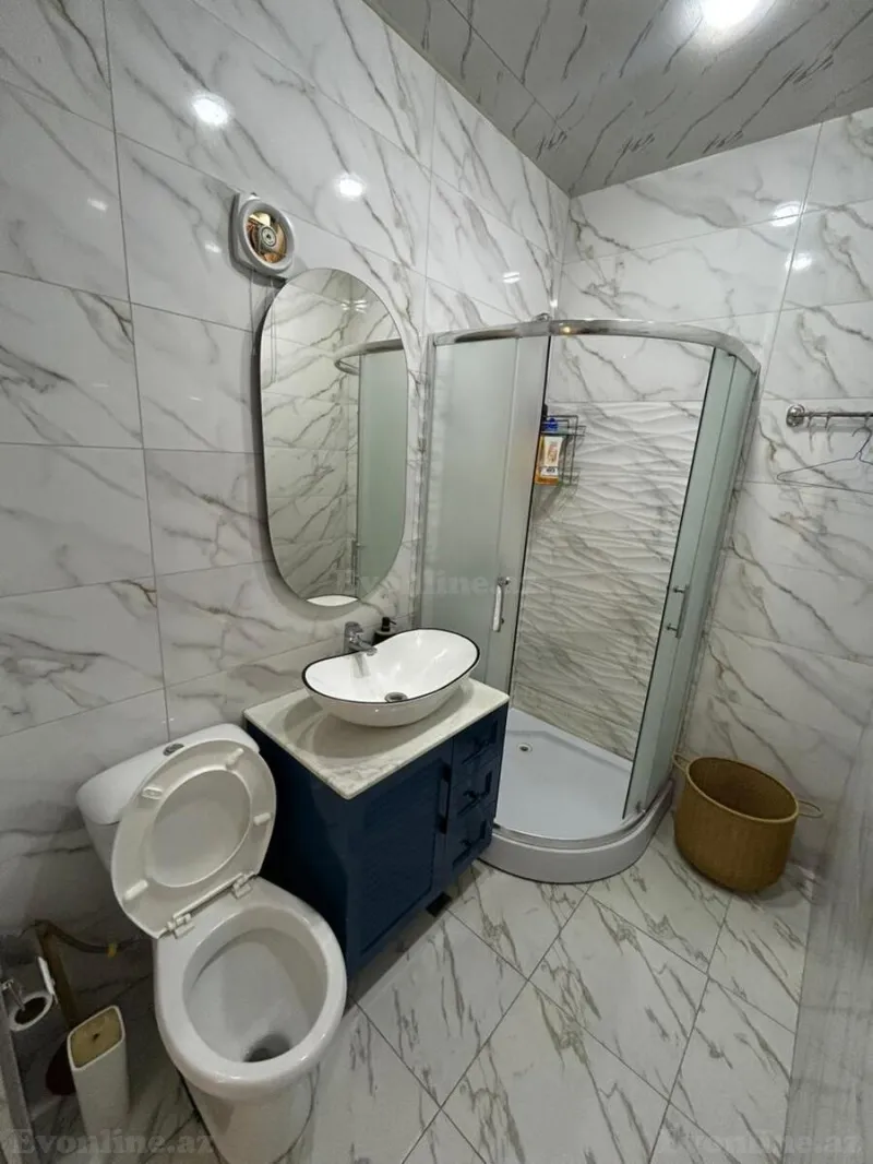 Kirayə verilir 2 otaqlı Mənzil Yeni tikili 90 m² Sahil m. - şəkil 21