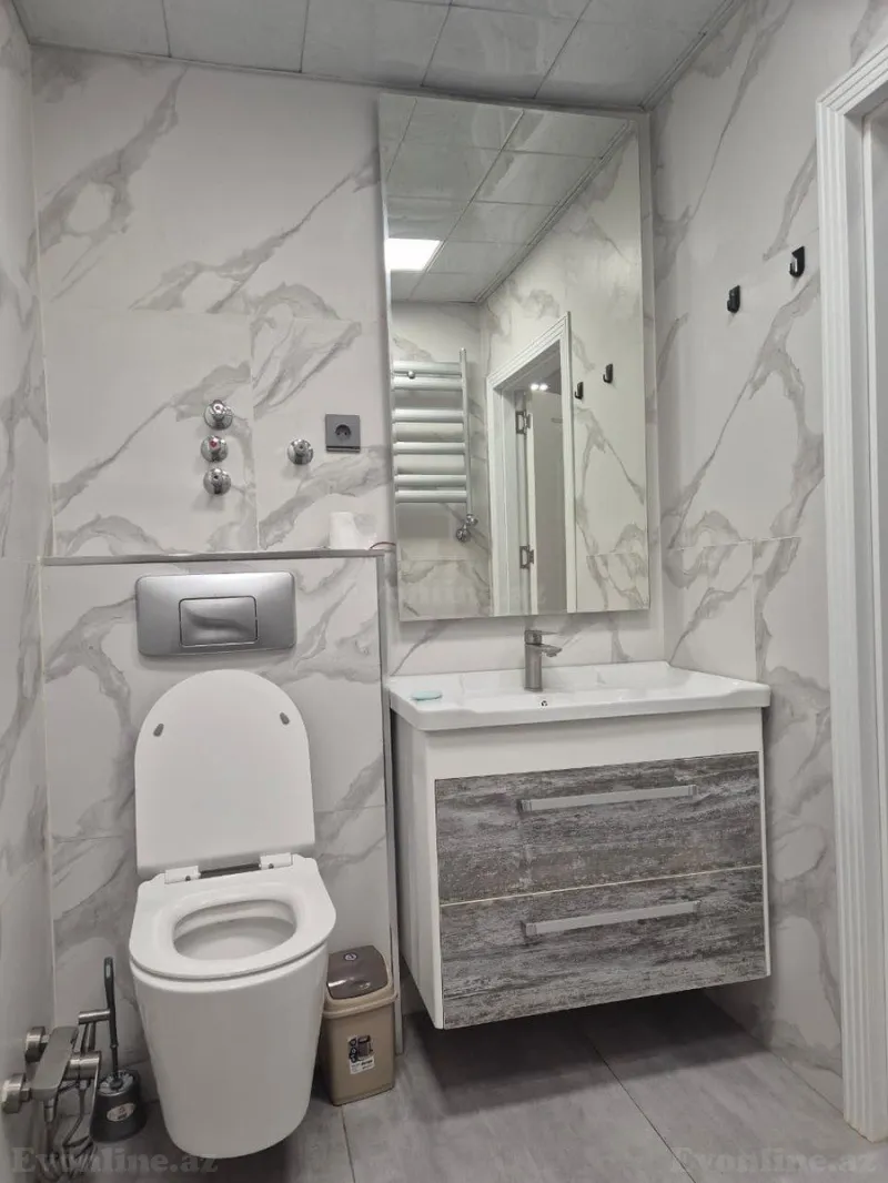 Kirayə verilir 2 otaqlı Mənzil Yeni tikili 44 m² Xırdalan - şəkil 11