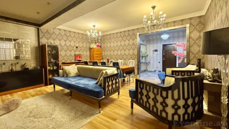 Satılır 3 otaqlı Mənzil Yeni tikili 120 m² İnşaatçılar m. - şəkil 6