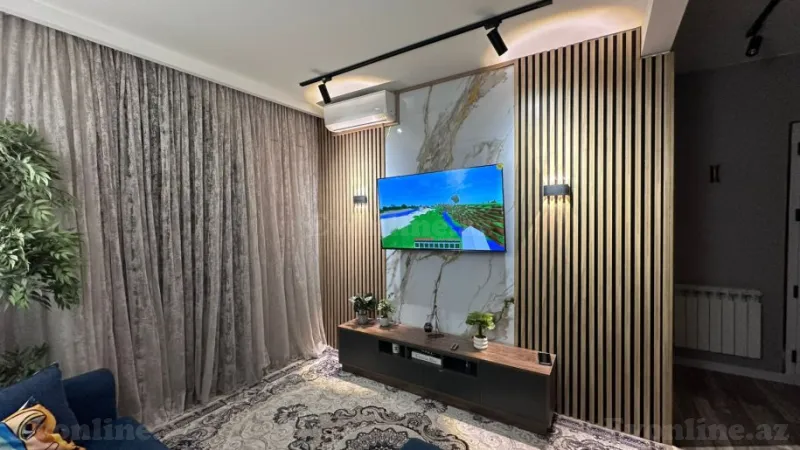 Satılır 2 otaqlı Mənzil Yeni tikili 55 m² İnşaatçılar m. - şəkil 3
