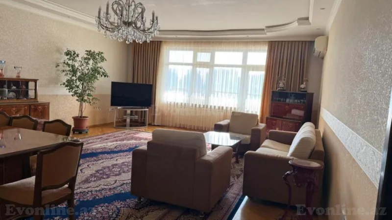 Kirayə verilir 4 otaqlı Mənzil Yeni tikili 200 m² Nizami m. - şəkil 2
